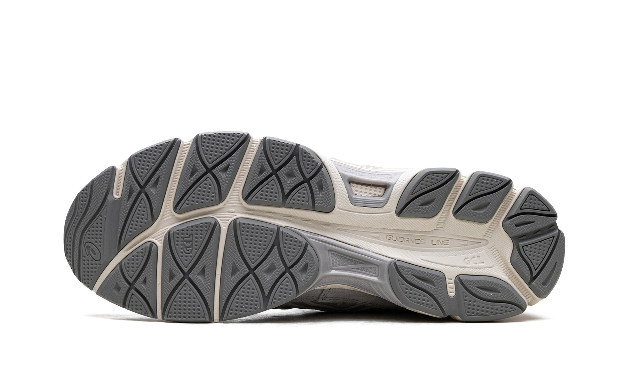 asics gel nyc cloud grey green+1203A383-022+bottom view