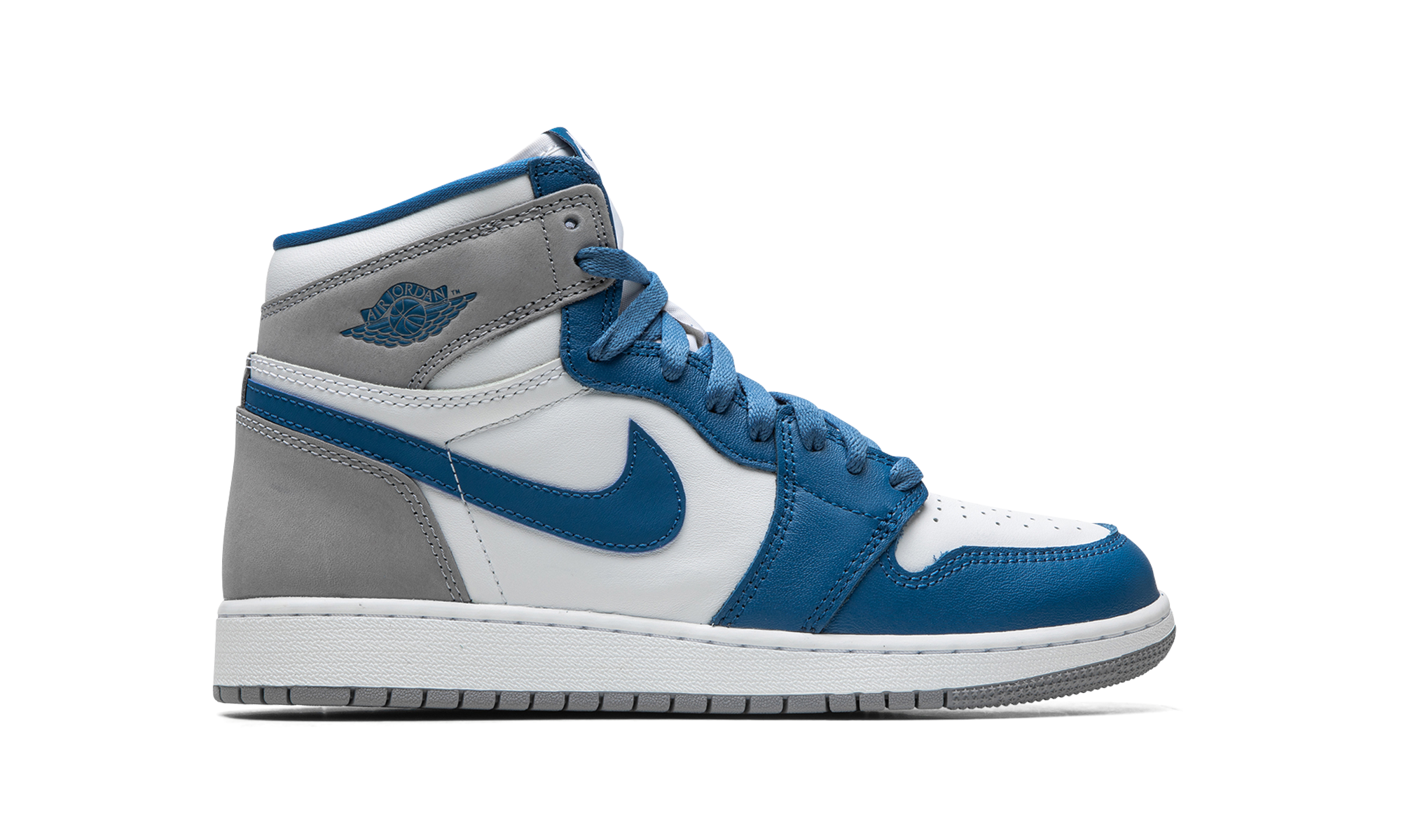 jordan 1 retro high og true blue gs+FD1437-410+right view