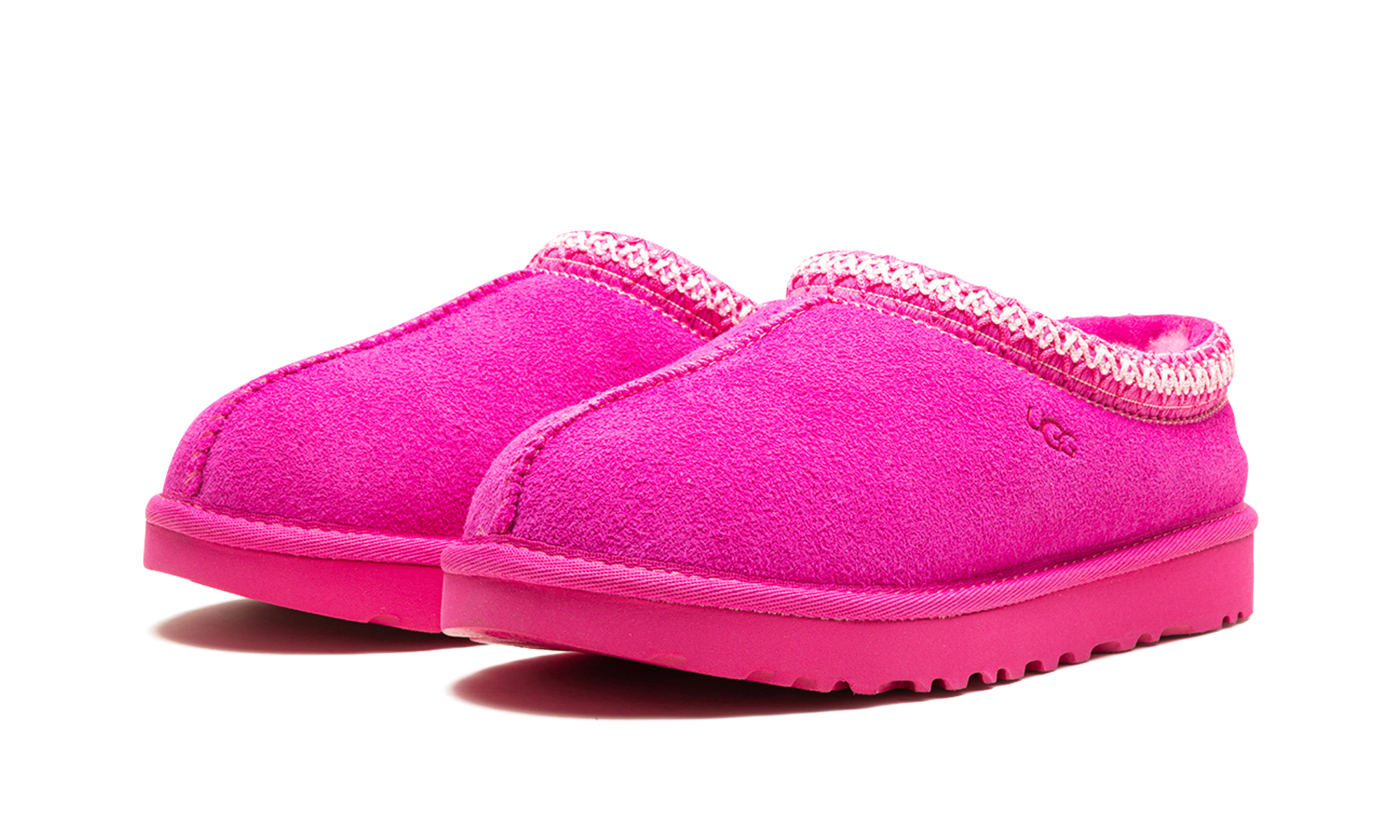 ugg tasman slipper carnation women s+5955-CRNT+diagnol left view
