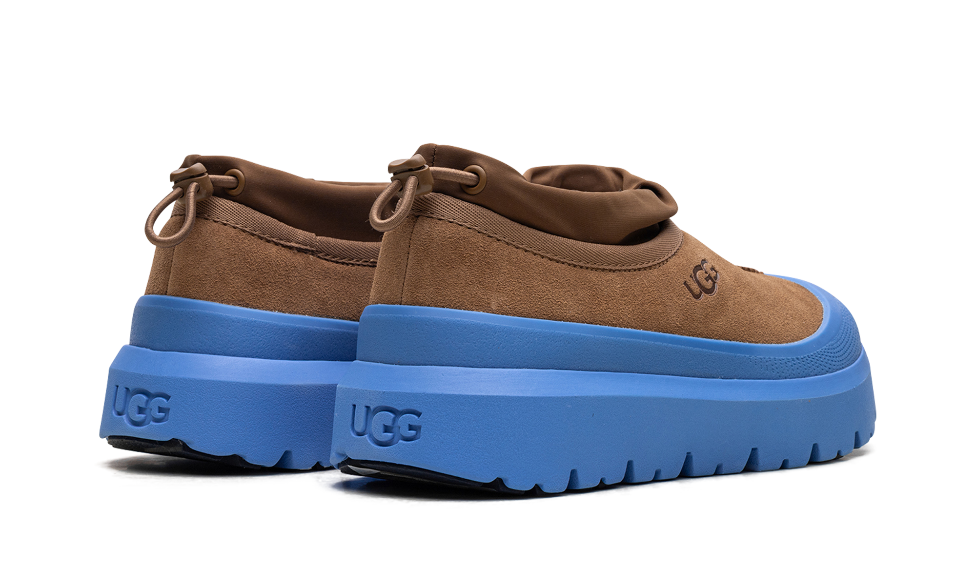 ugg tasman weather hybrid slipper chestnut big sky+1144096-CBG+diagnol right behind view