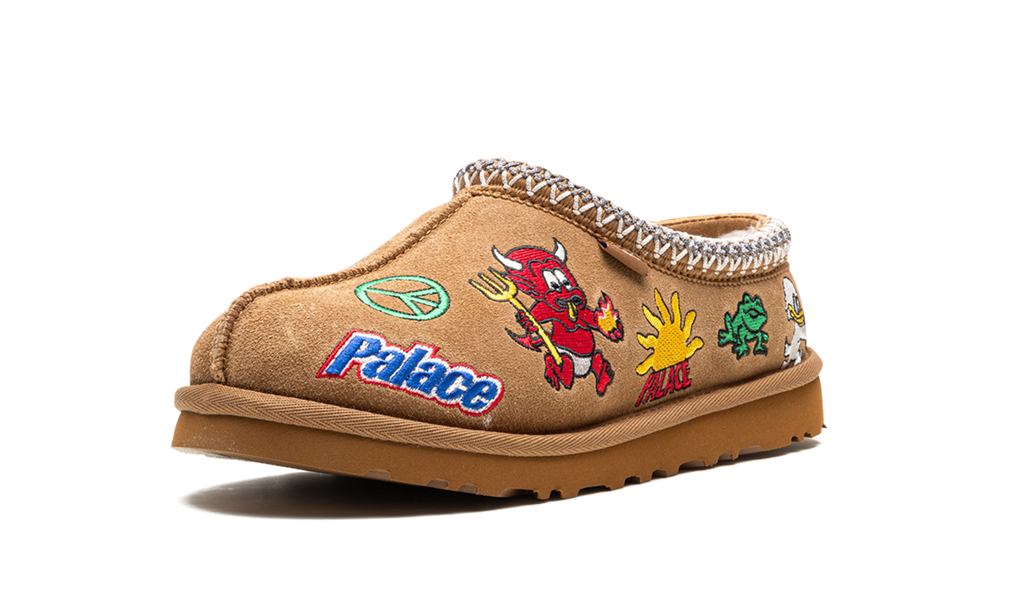 ugg tasman slipper palace chestnut+1157290-CHE+left diagnol single view