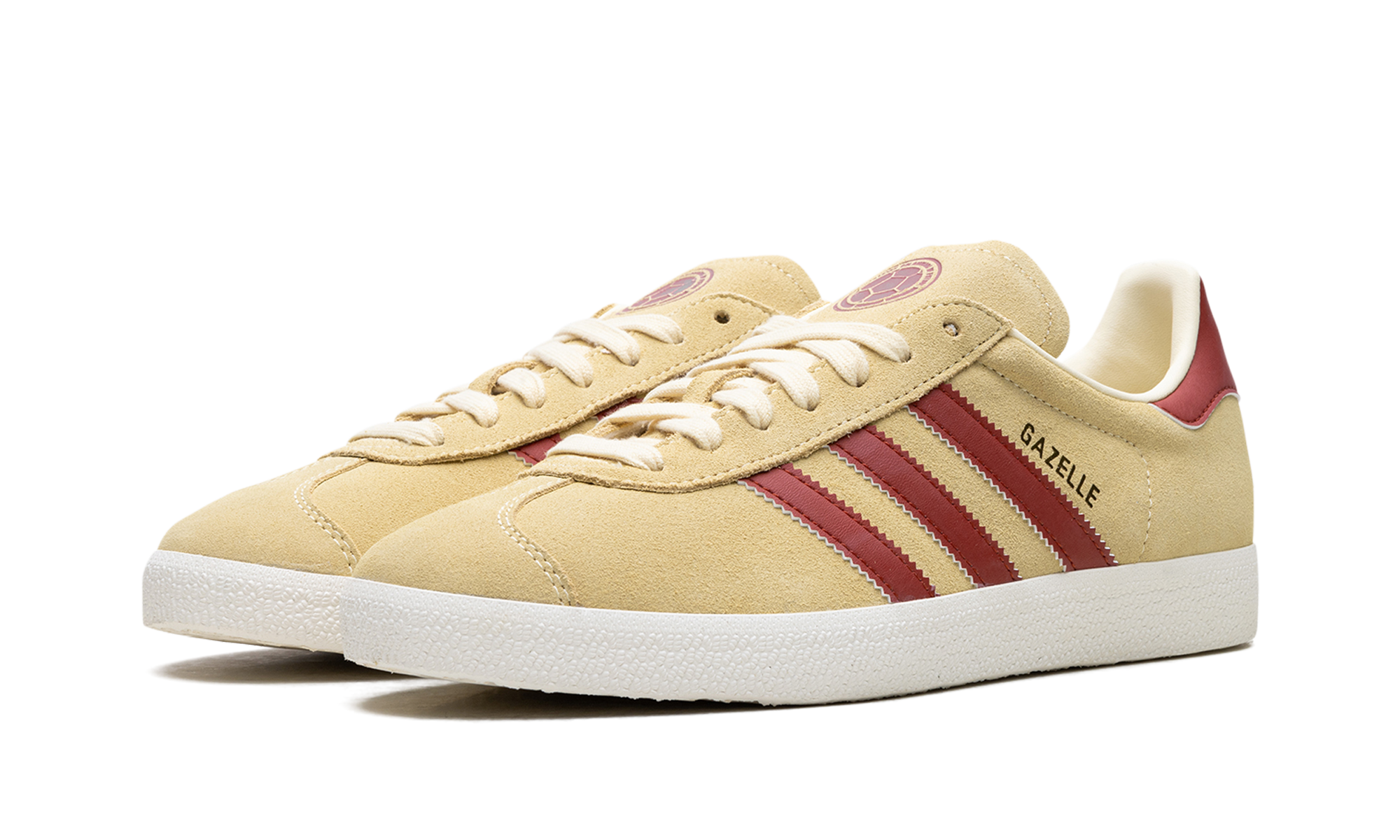 adidas gazelle colombia+IF6828+diagnol left view
