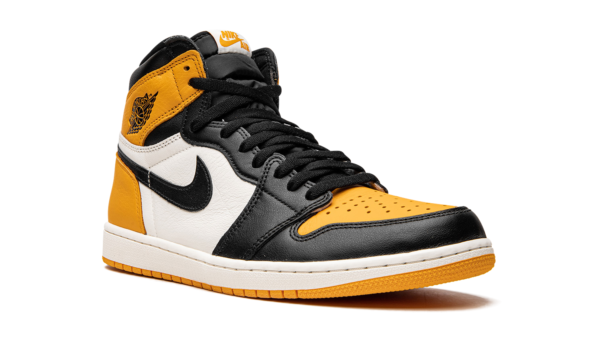 jordan 1 retro high og taxi+555088-711+diagnol right view