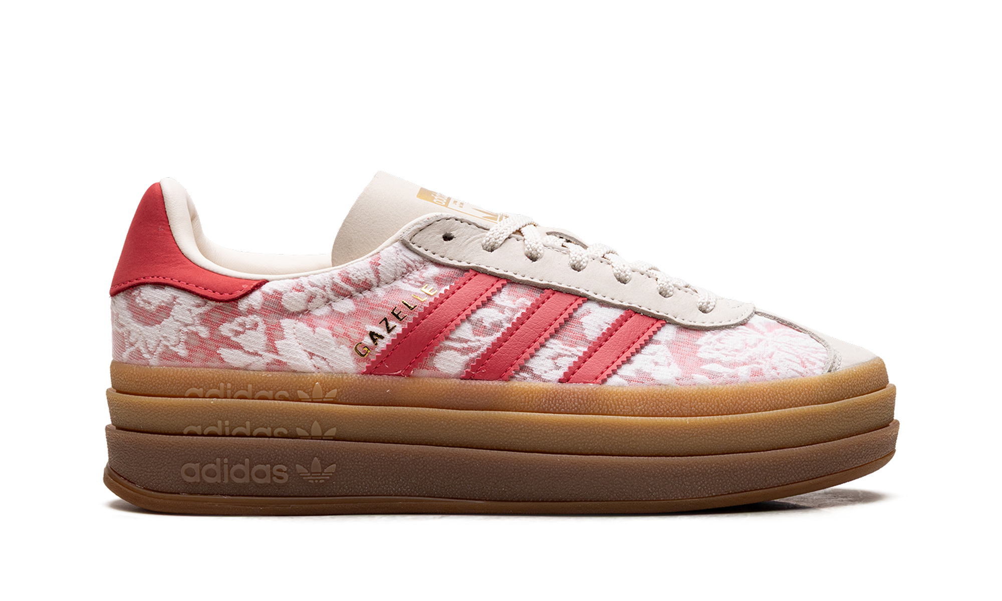 adidas gazelle bold liberty london better scarlet women s+JR8885+right view