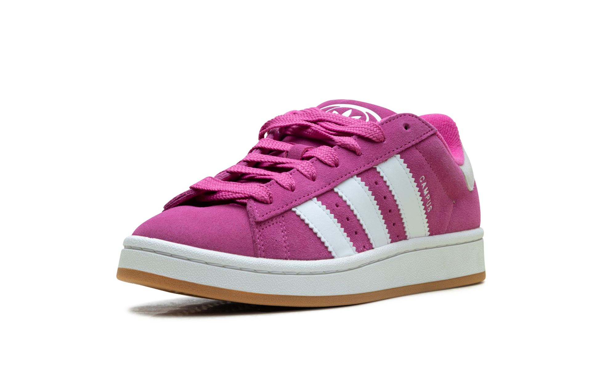 adidas campus 00s semi lucid fuchsia gs+IG9156+left diagnol single view
