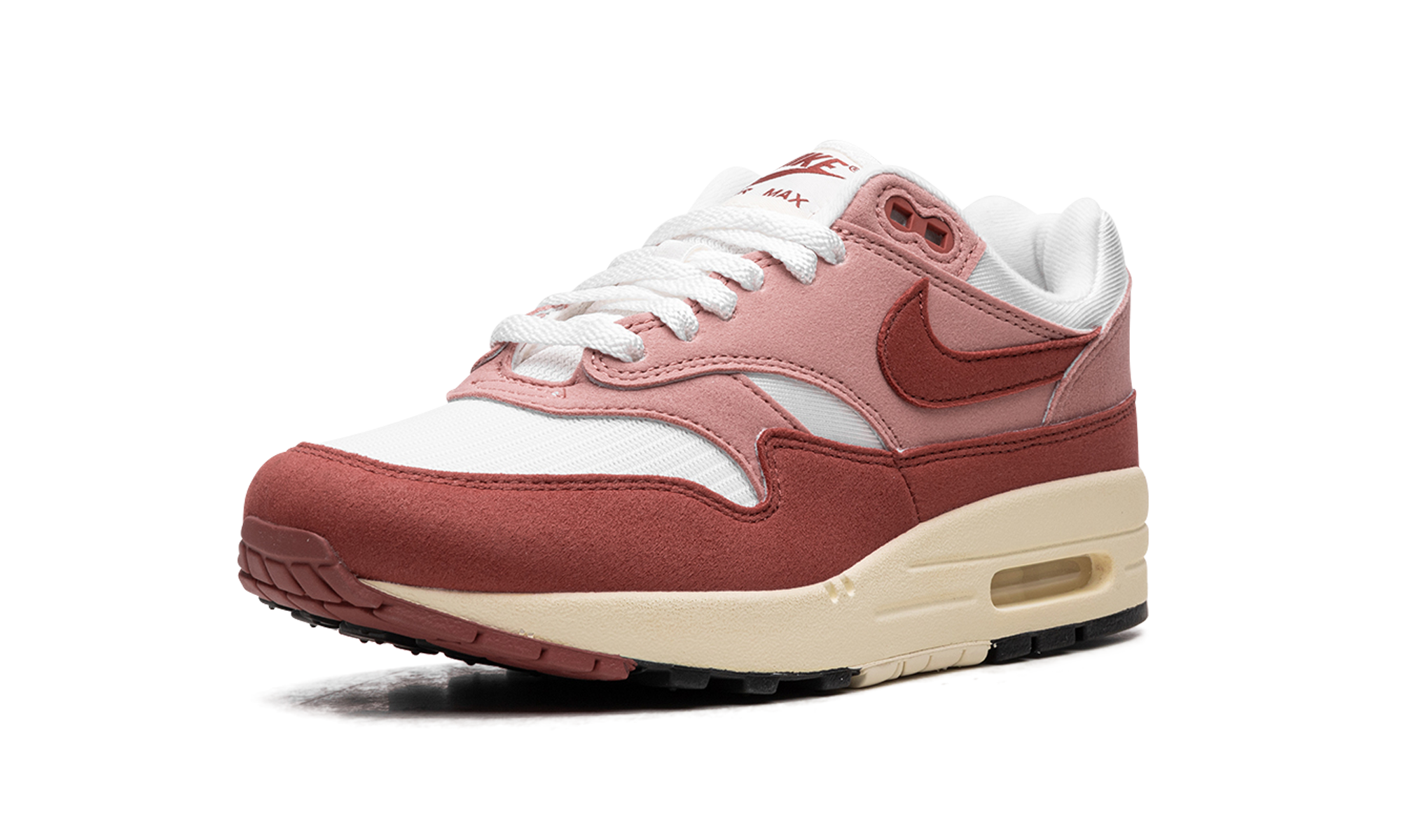 nike air max 1 red stardust women s+DZ2628-103+left diagnol single view