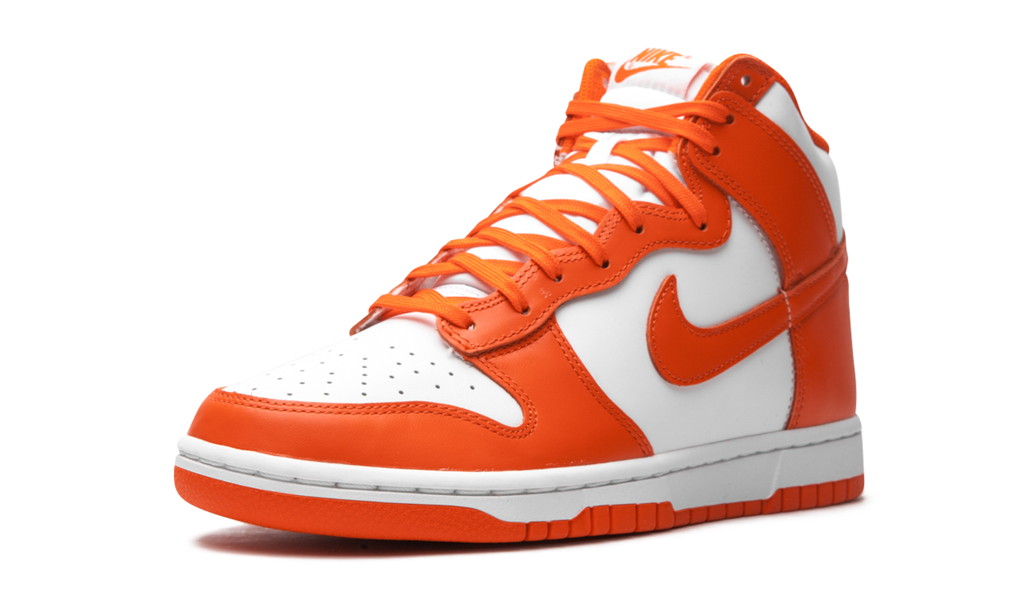 nike dunk high syracuse 2021+DD1399-101+left diagnol single view
