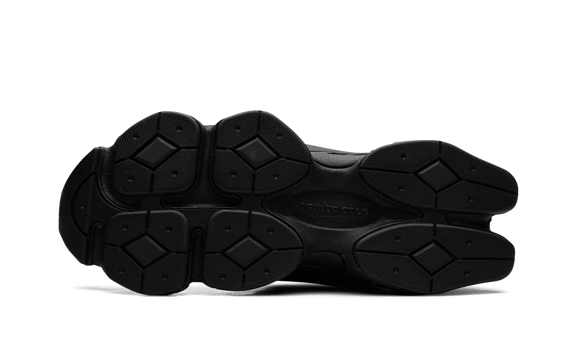 new balance 9060 triple black patent+U9060ZBO+bottom view