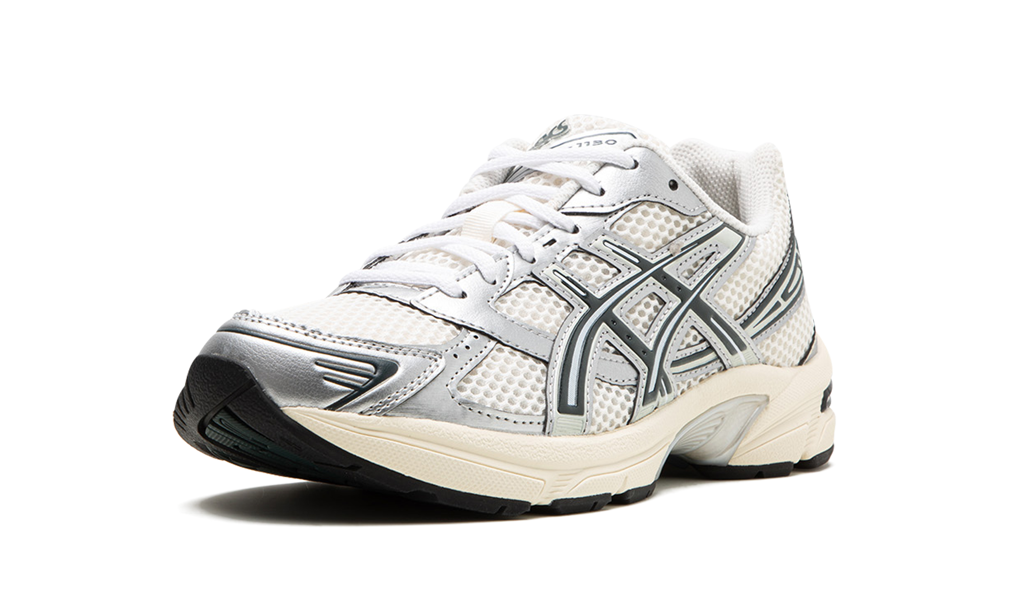 asics gel 1130 kith cream scarab 2023+1201A956-100+left diagnol single view