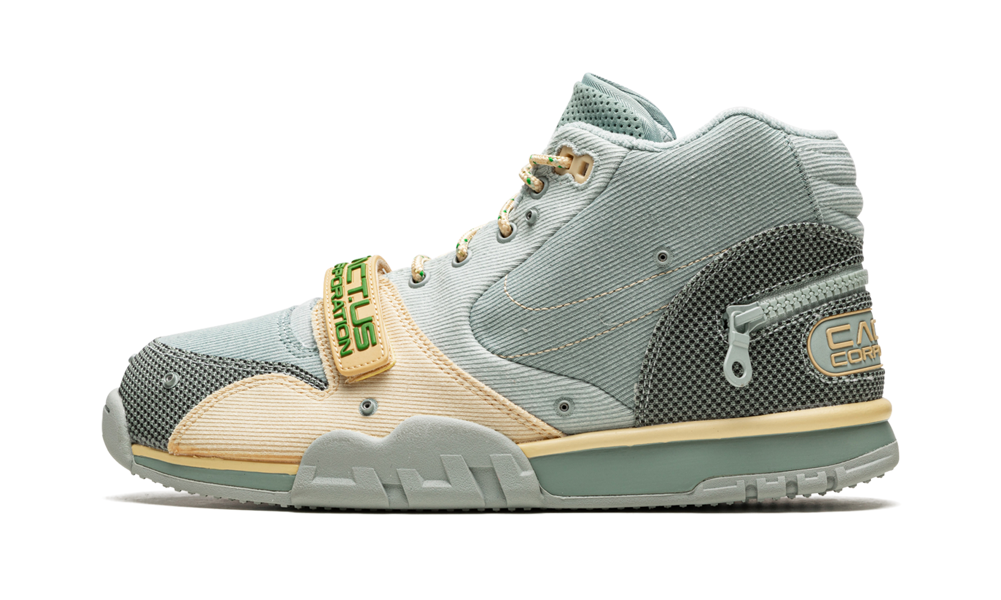 nike air trainer 1 sp travis scott grey haze+DR7515-001+diagnol right view 2