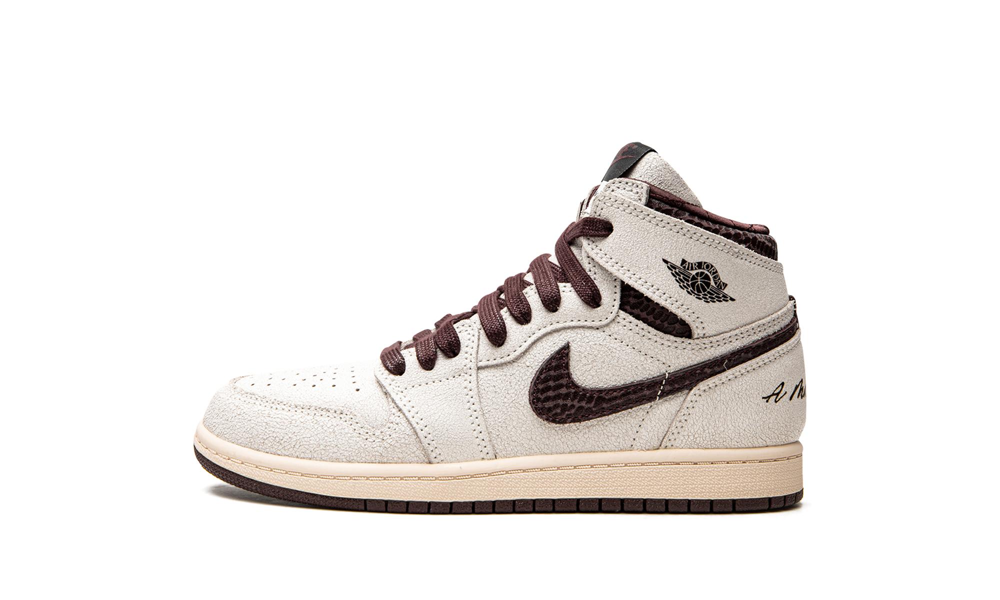 jordan 1 retro high og a ma maniere ps+DO7099-100+diagnol right view 1