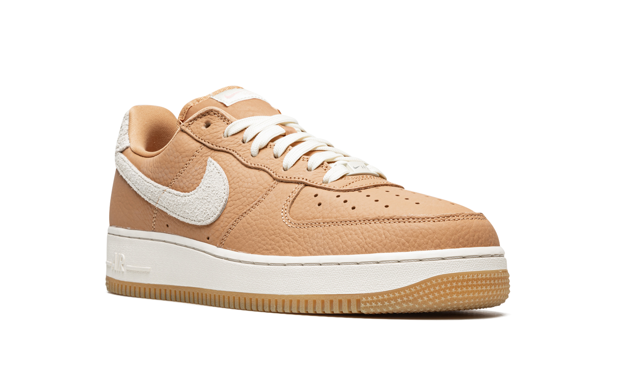 nike air force 1 07 craft light cognac+DO6676-200+diagnol right view