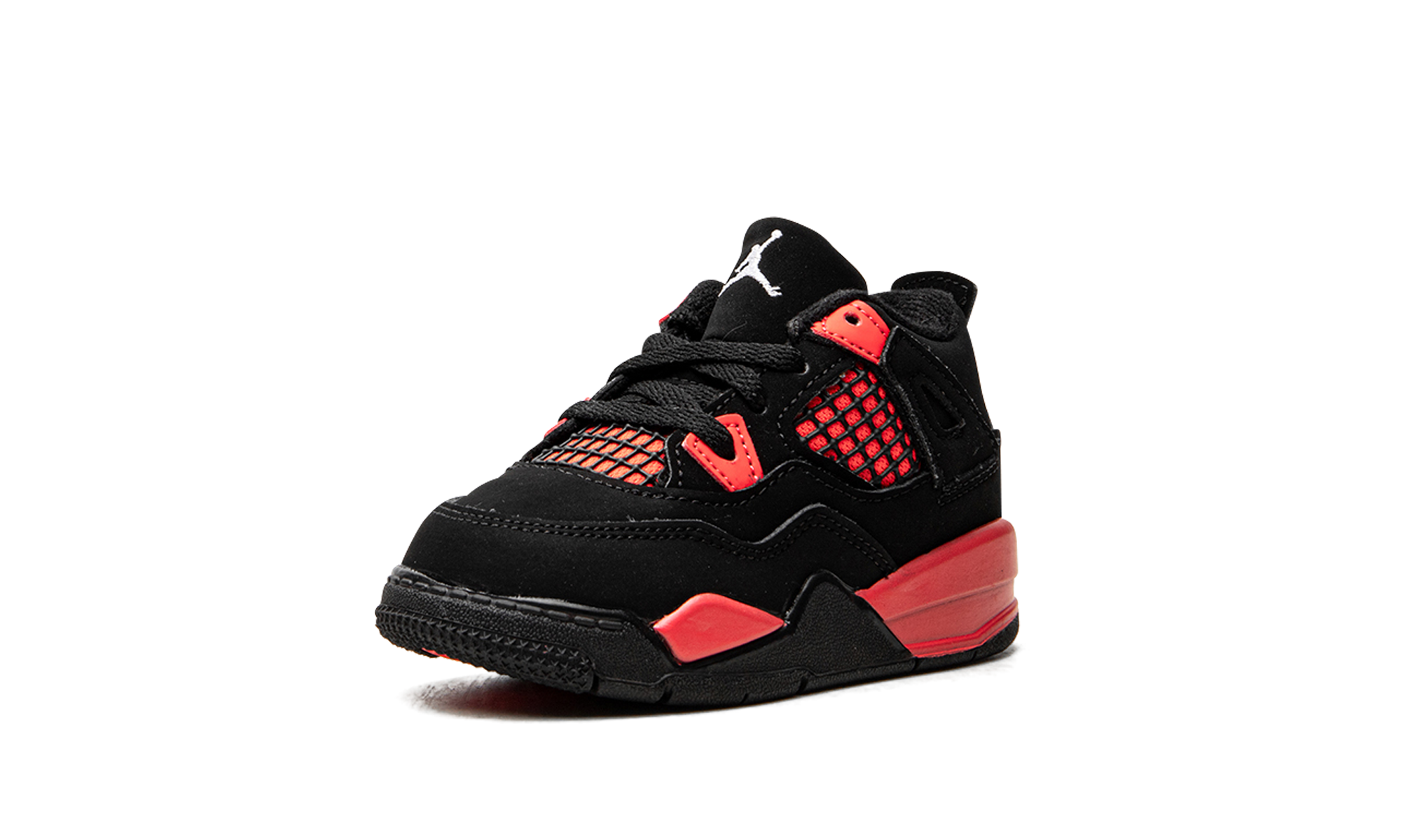 jordan 4 retro red thunder td+BQ7670-016+left diagnol single view