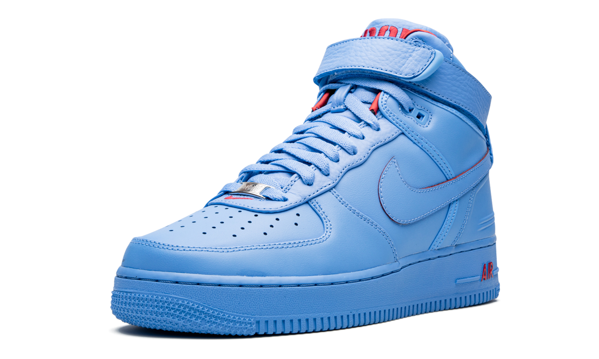 nike air force 1 high just don all star blue+CW3812-400+left diagnol single view