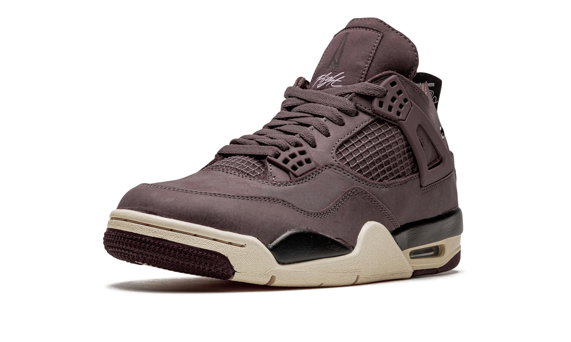 jordan 4 retro sp a ma maniere violet ore+DV6773-220+left diagnol single view