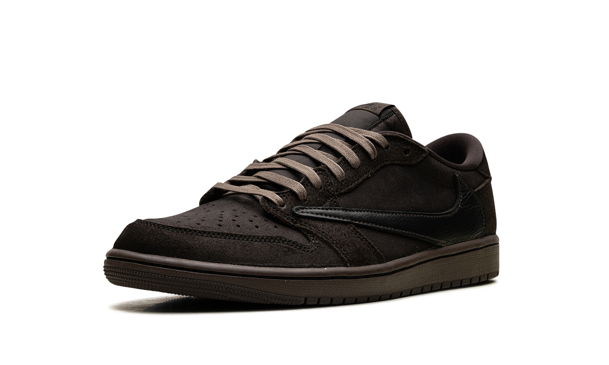 jordan 1 retro low og sp travis scott velvet brown+DM7866-202+left diagnol single view