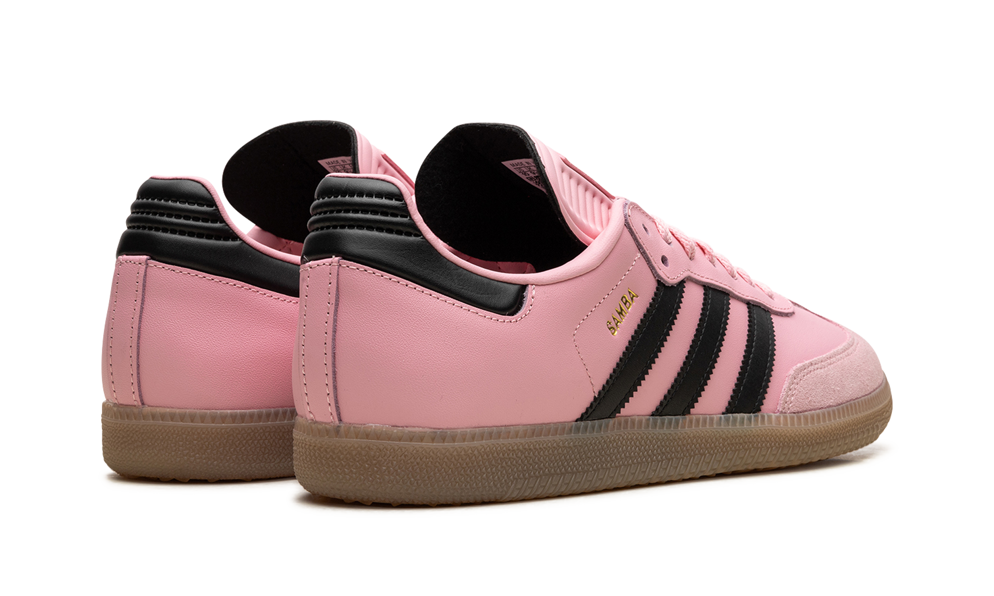 adidas samba inter miami cf messi pink+IH8158+diagnol right behind view