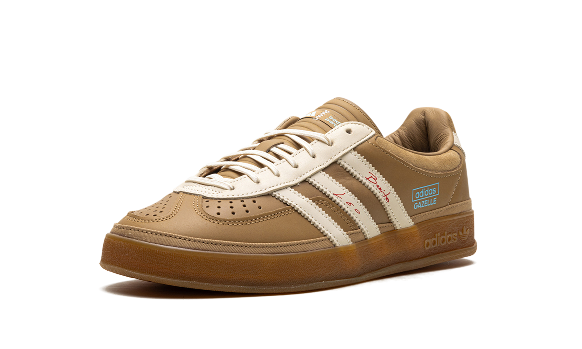 adidas gazelle indoor bad bunny lionel messi la voz de los fans+JR0182+left diagnol single view