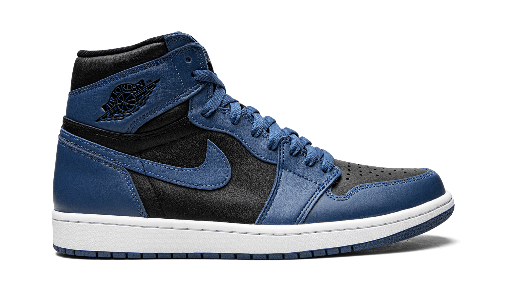 jordan 1 retro high og dark marina blue+555088-404+right view