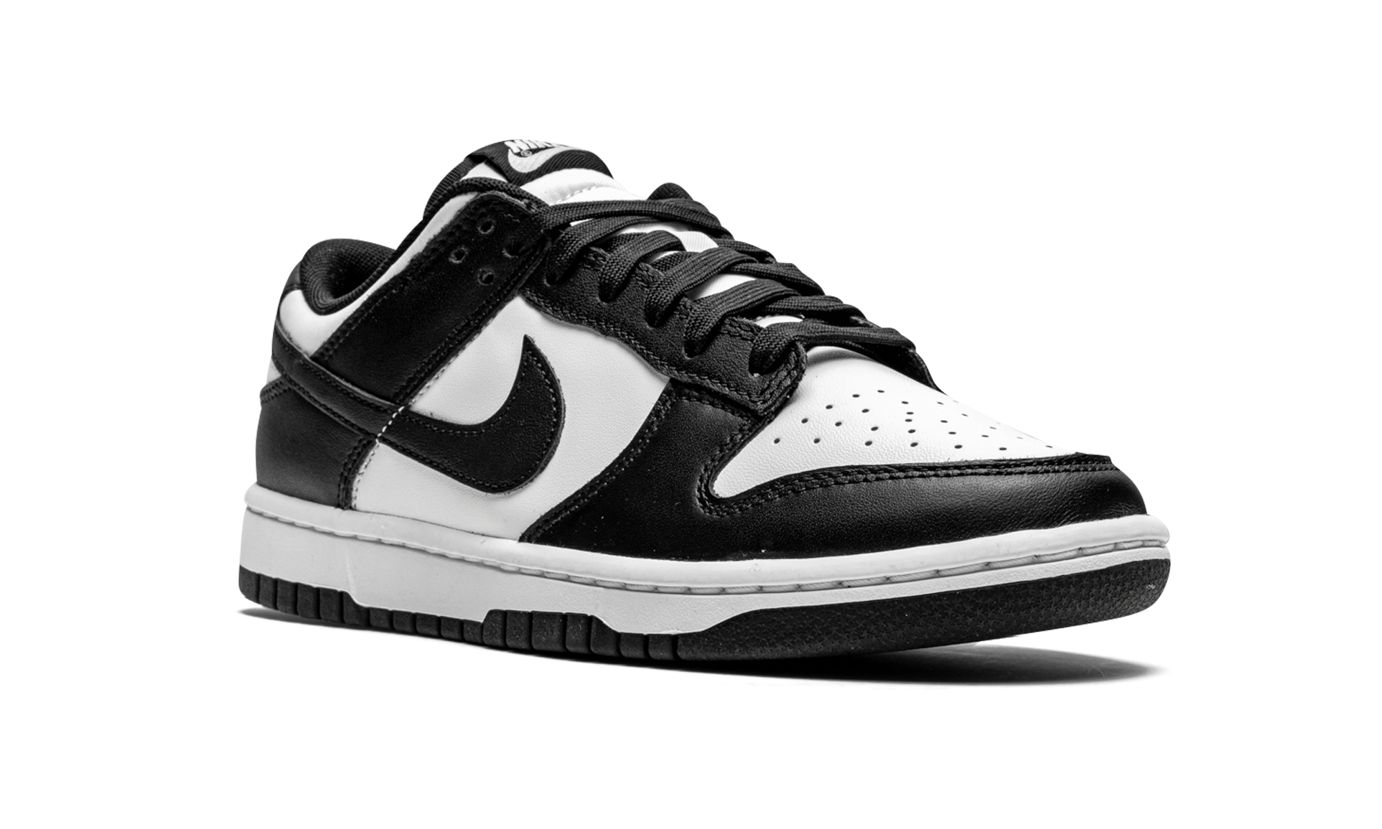 nike dunk low retro white black panda women s+DD1503-101+diagnol right view