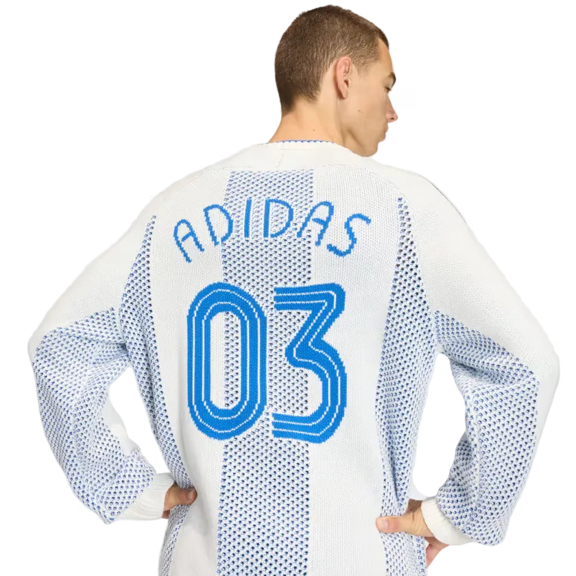 adidas Adicolor Blokecore Knit Longsleeve Pullover Wit