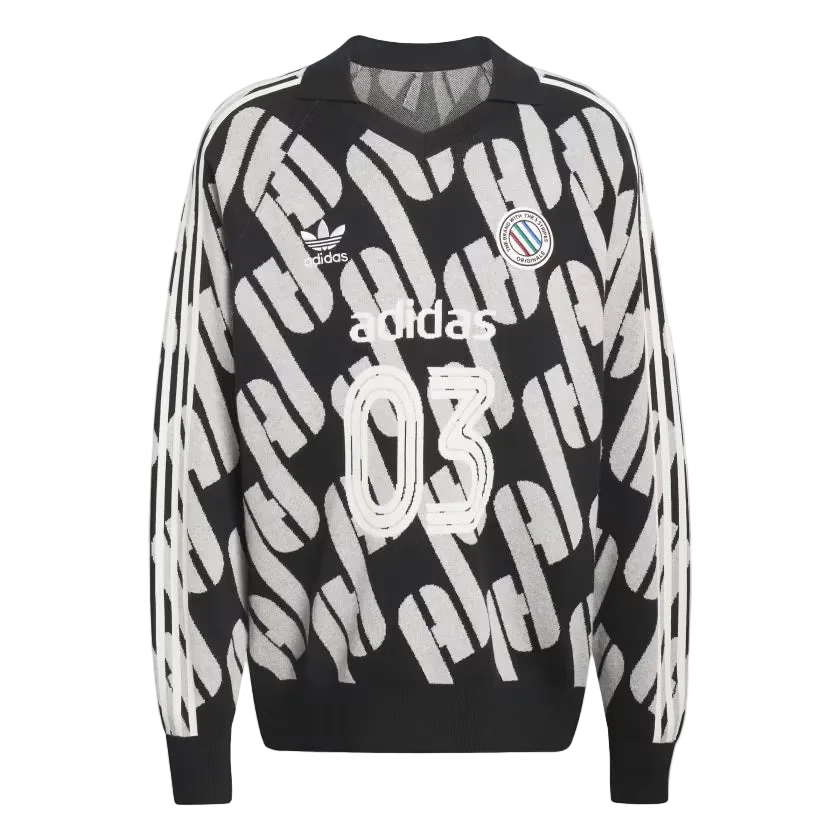 adidas Adicolor Blokecore Knit Polo Zwart