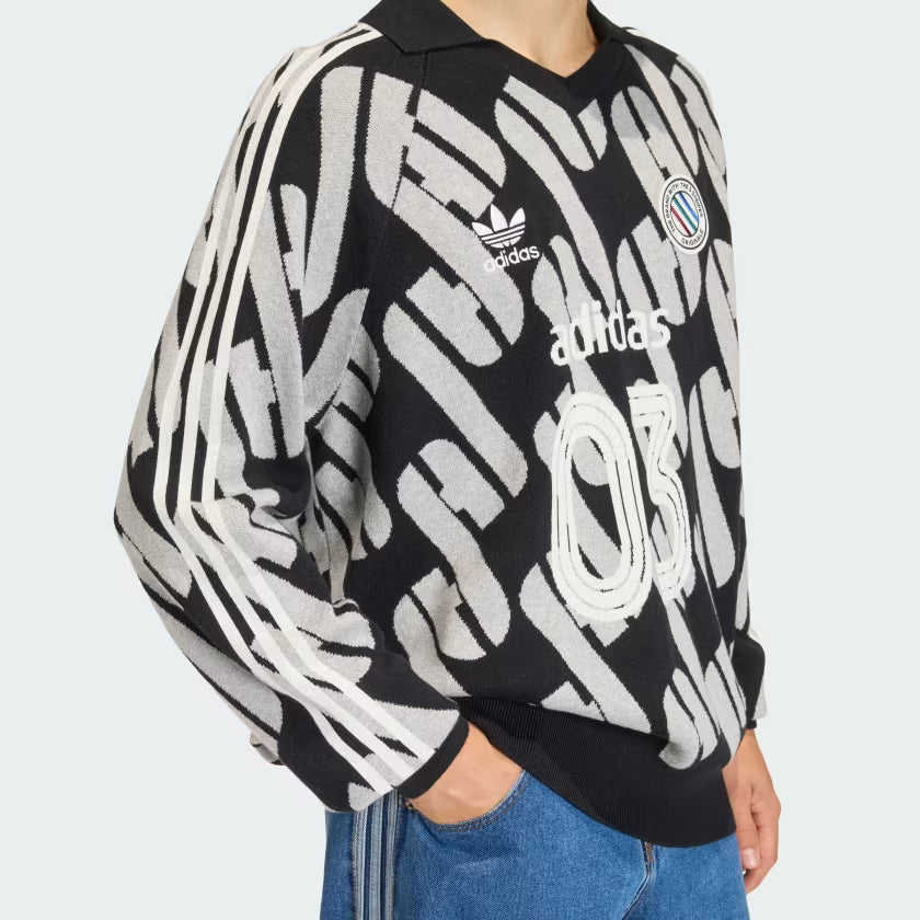 adidas Adicolor Blokecore Knit Polo Zwart
