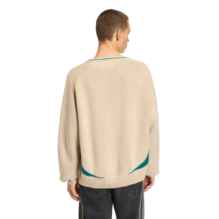 adidas Adicolor Blokecore Knit Sweater Beige