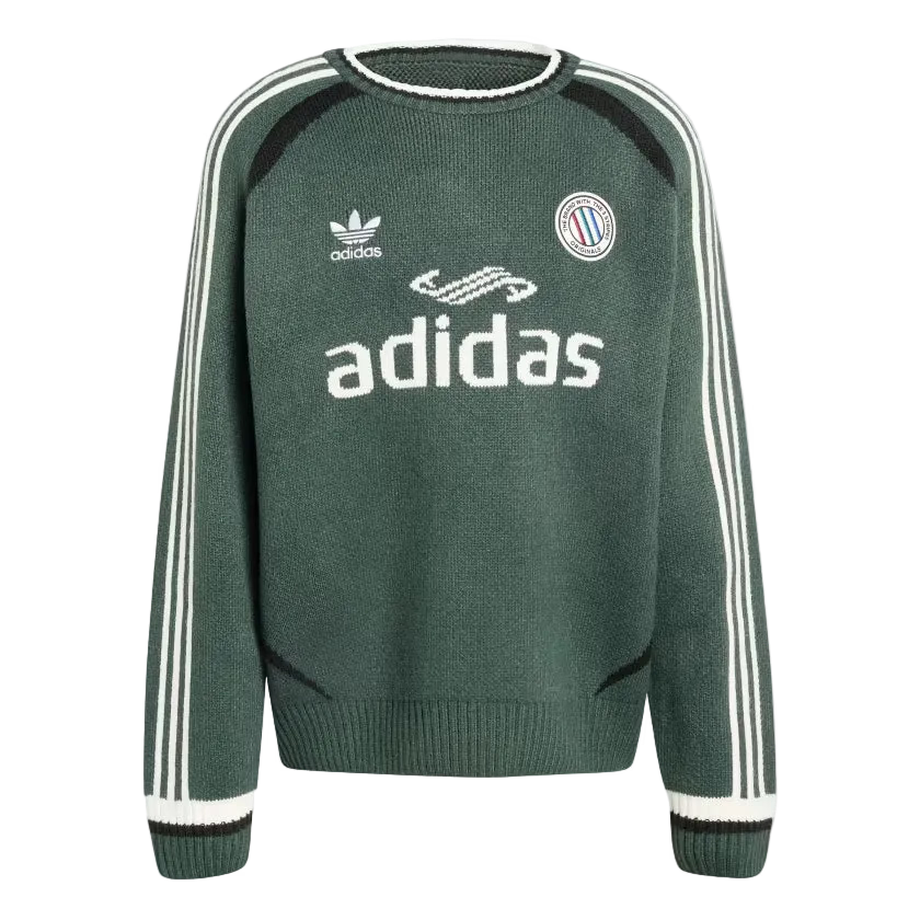adidas Adicolor Blokecore Knit Sweater Groen
