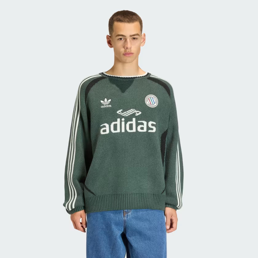 adidas Adicolor Blokecore Knit Sweater Groen