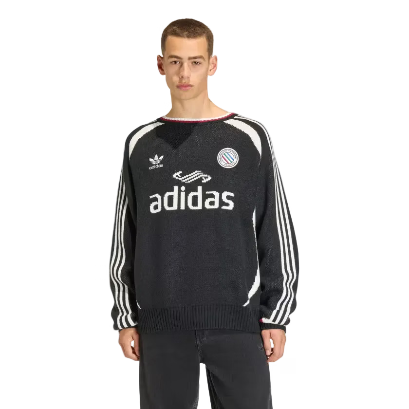 adidas Adicolor Blokecore Knit Sweater Zwart