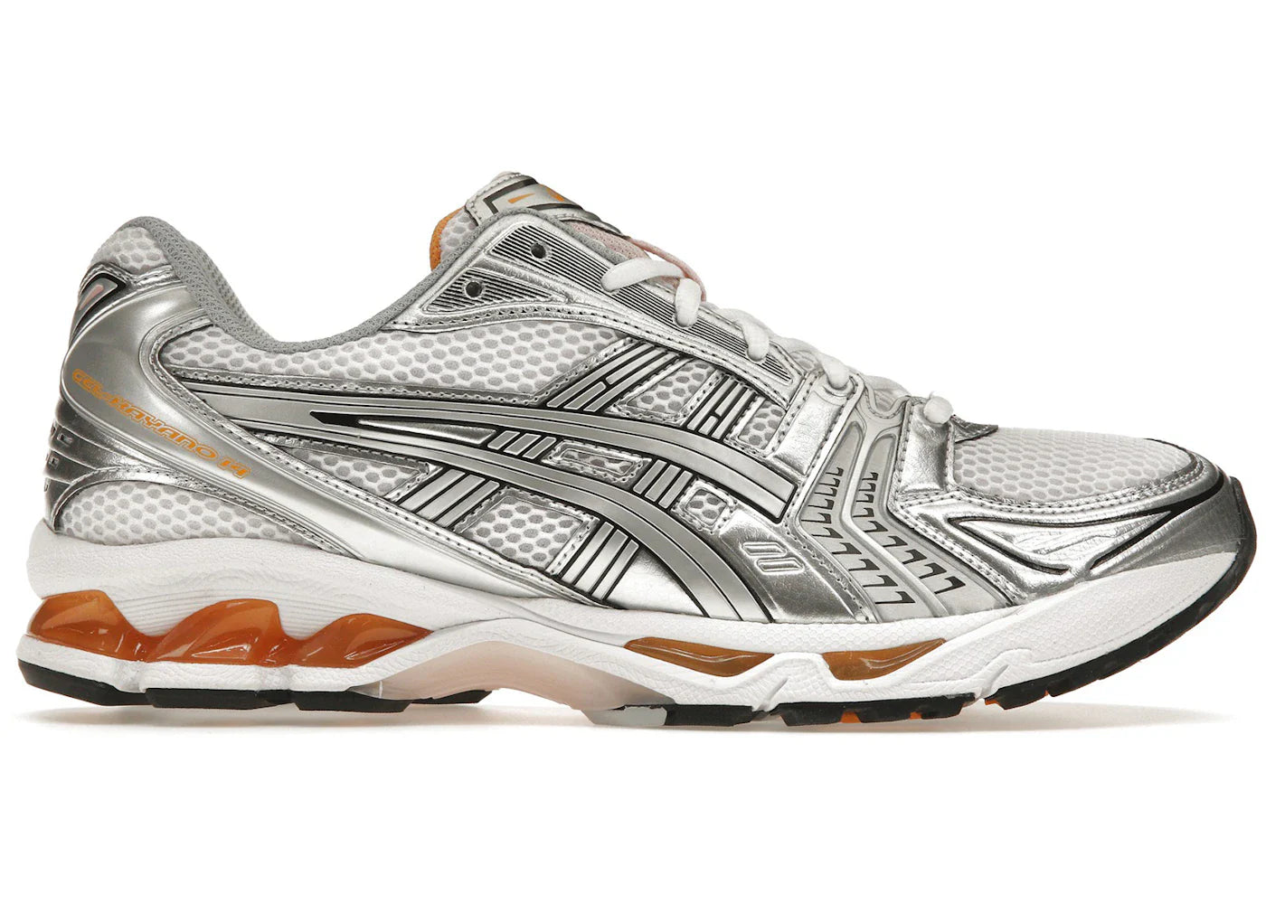 ASICS Gel-Kayano 14 White Pure Sliver Orange