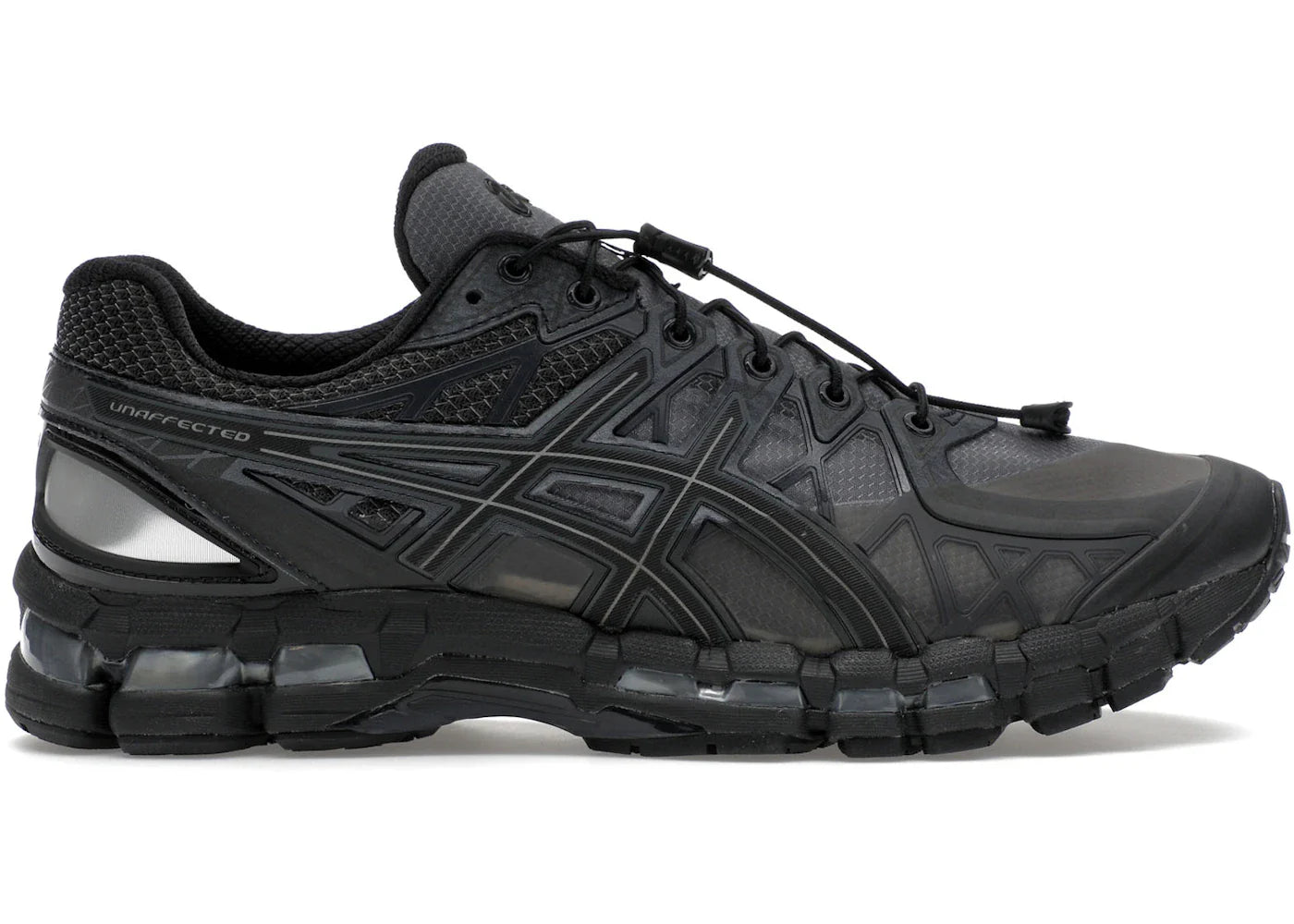 ASICS Gel-Kayano 20 Unaffected Black Obsidian Grey Black