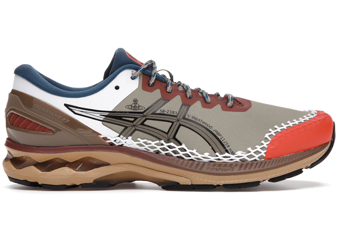 ASICS Gel-Kayano 27 Vivienne Westwood Tan