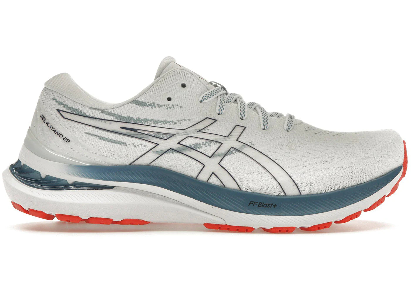 ASICS Gel-Kayano 29 White Deep Ocean