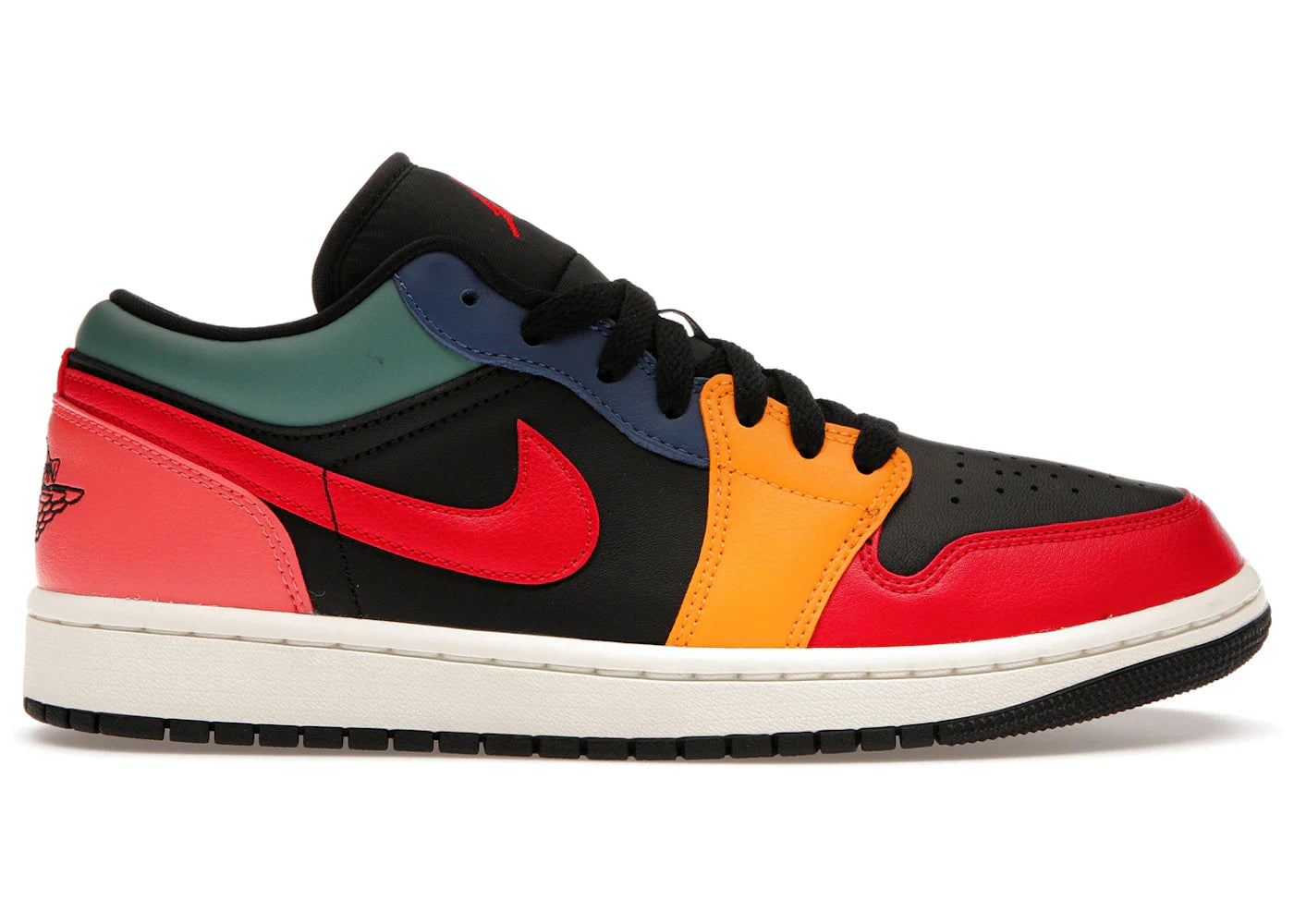 Air Jordan 1 Low SE Black Multi-Color (Women's)