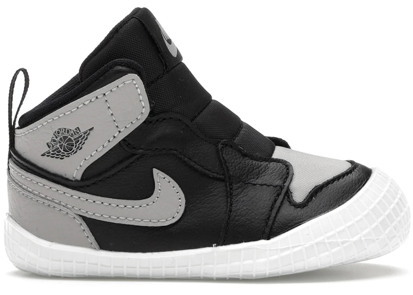 Jordan 1 Crib Bootie Black Medium Grey (I)