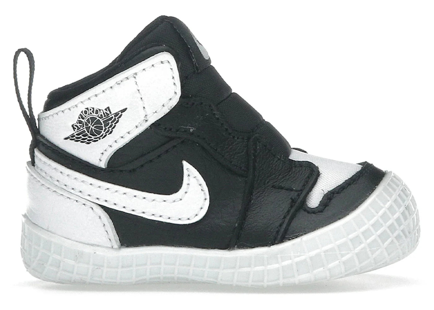 Jordan 1 Crib Bootie Black White (I)
