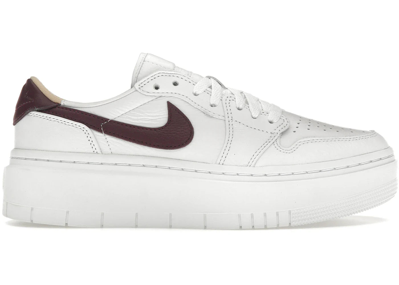 Jordan 1 Elevate Low White Bordeaux (Women's)