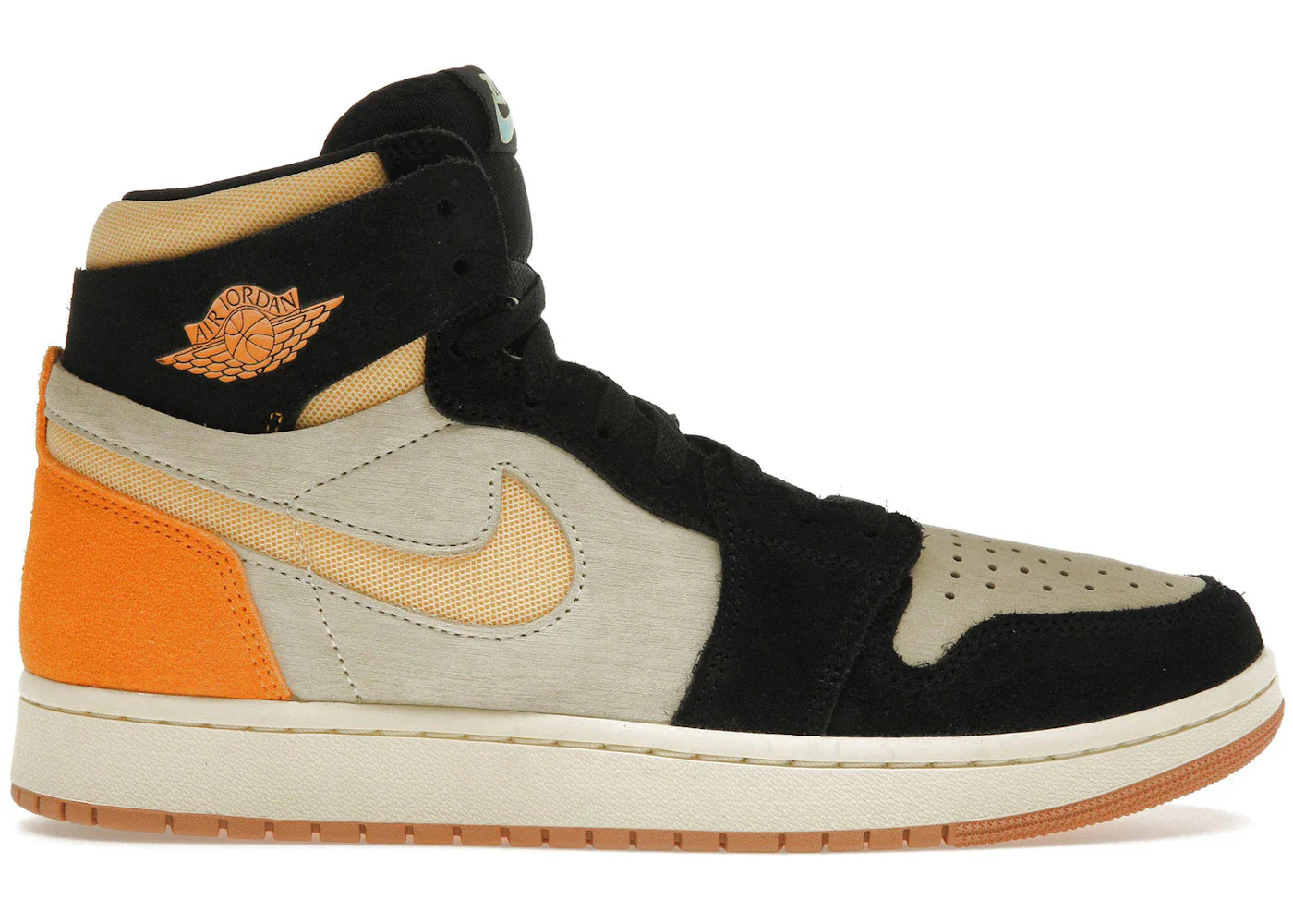 Jordan 1 High Zoom Air CMFT 2 Muslin Vivid Orange