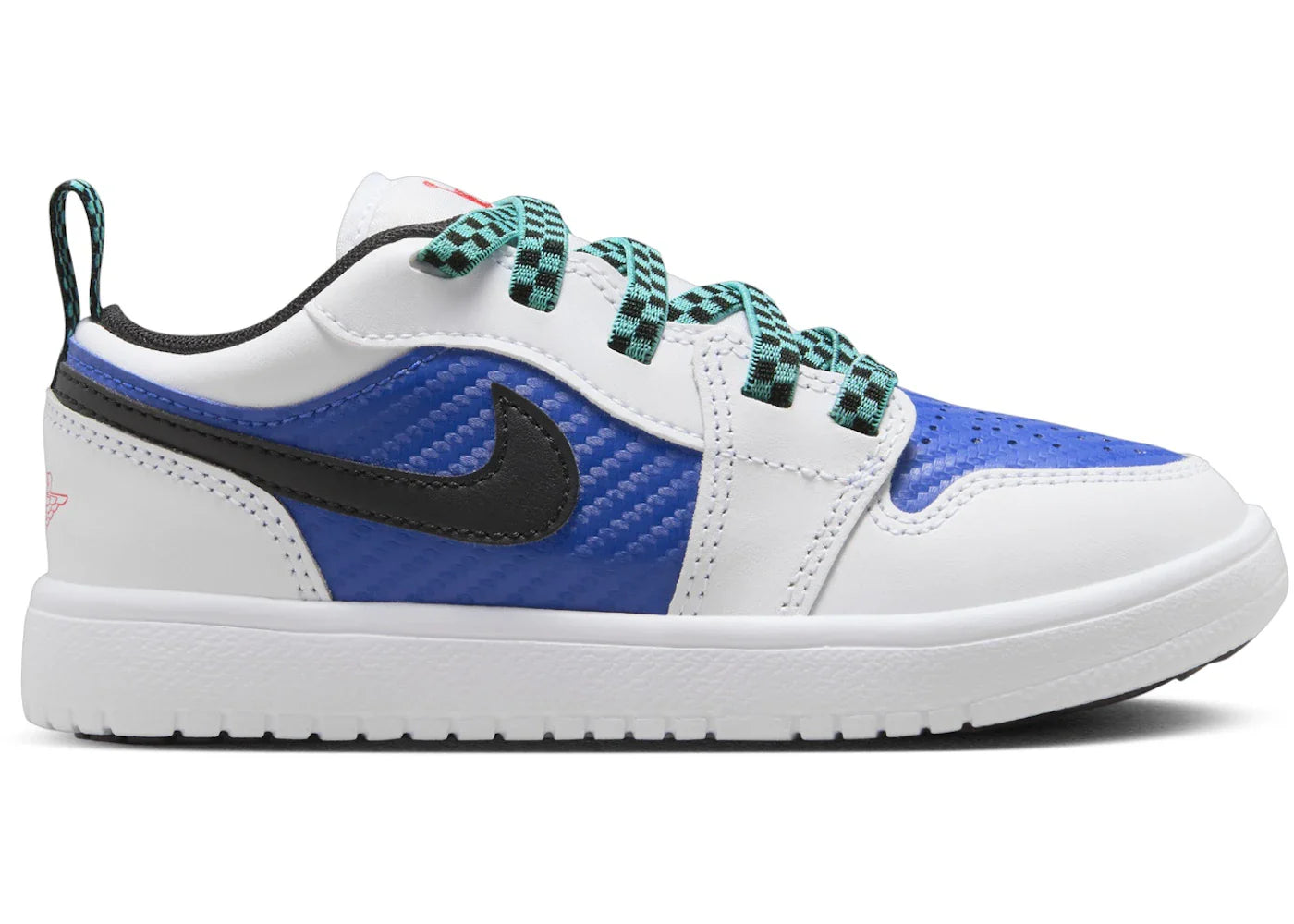 Jordan 1 Low ALT SE White Hyper Royal Hyper Jade Black (PS)