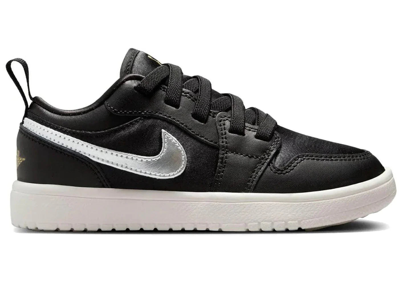 Jordan 1 Low Alt SE Black Silver Sail Gold (PS)