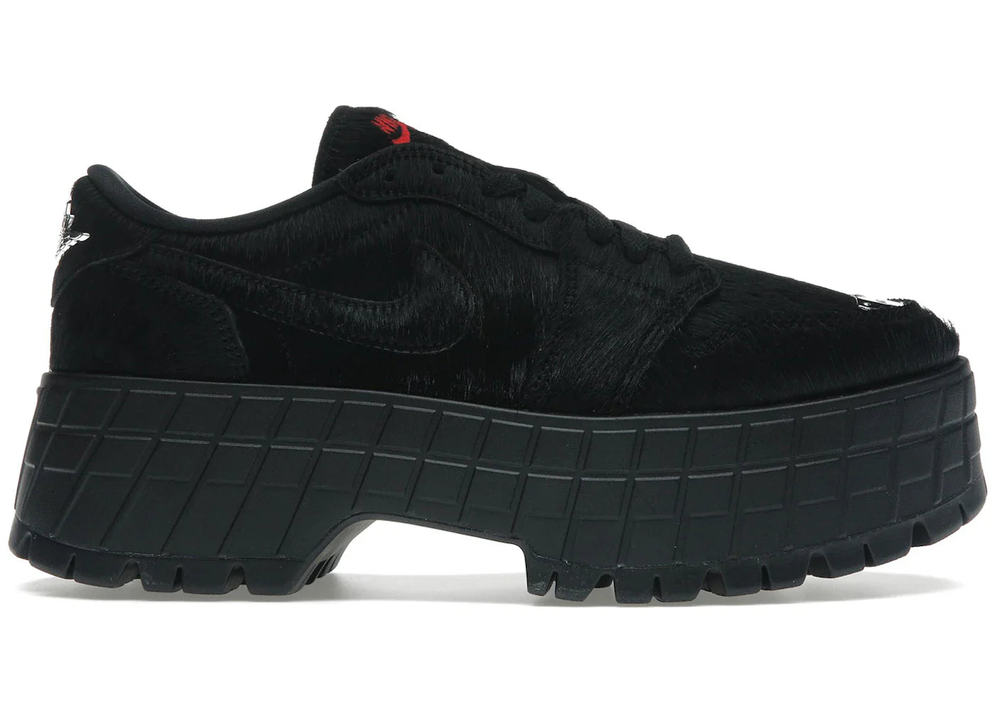 Jordan 1 Low Brooklyn Black Gym Red (Women's)
