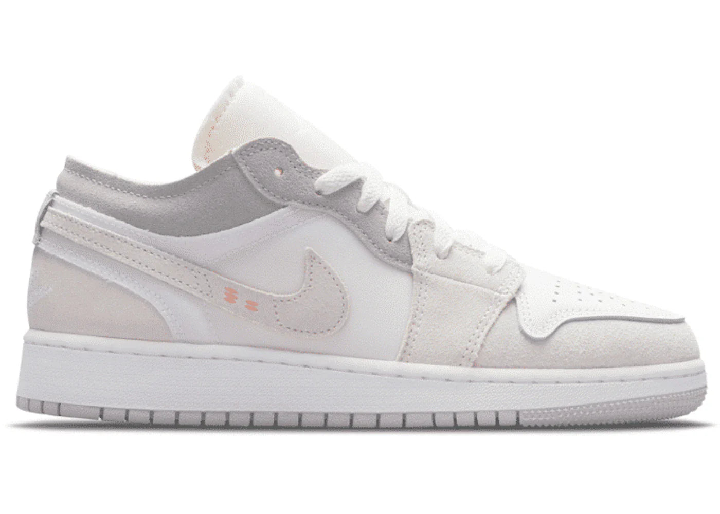 Jordan 1 Low Inside Out Cream White Light Grey (GS)