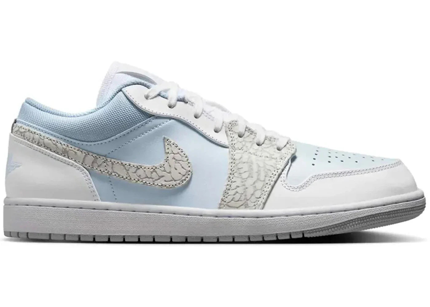 Jordan 1 Low SE Blue Tint Elephant Print