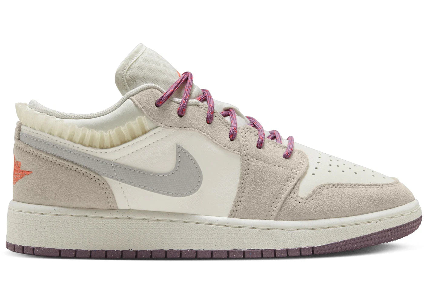 Jordan 1 Low SE Sail Legend Light Brown Violet Dust Neutral Grey (GS)