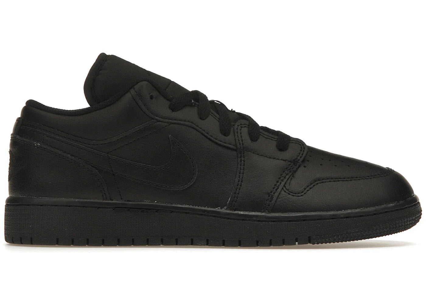 Jordan 1 Low Triple Black (2022) (GS)