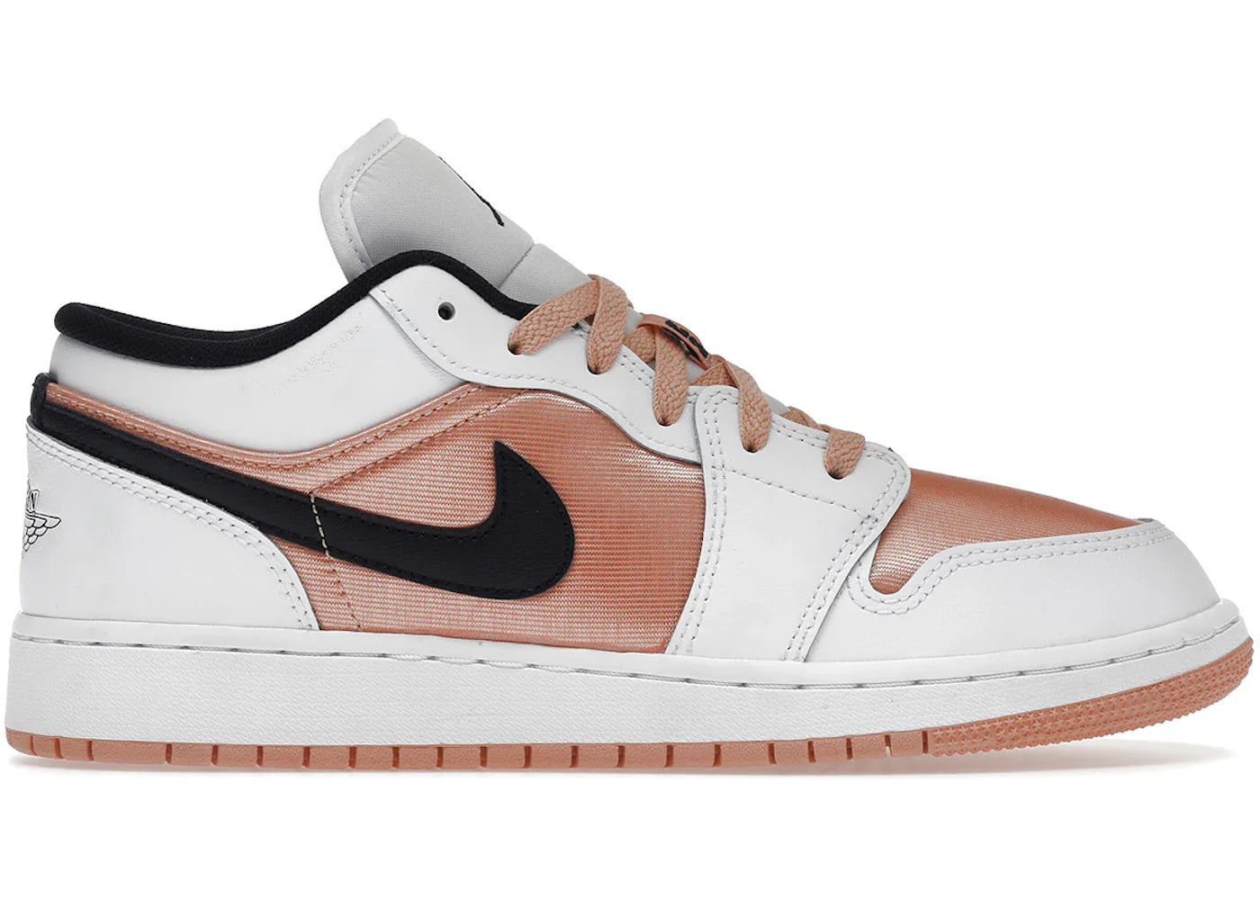 Jordan 1 Low White Light Madder Root (GS)