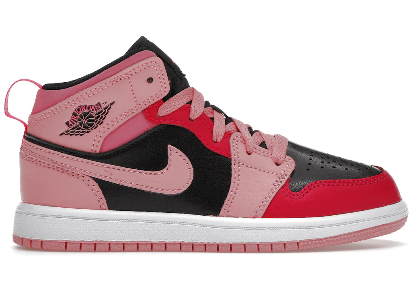 Jordan 1 Mid Coral Chalk (PS)
