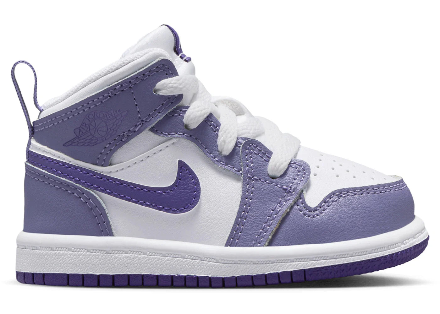 Jordan 1 Mid Dusty Amethyst White Court Purple (TD)